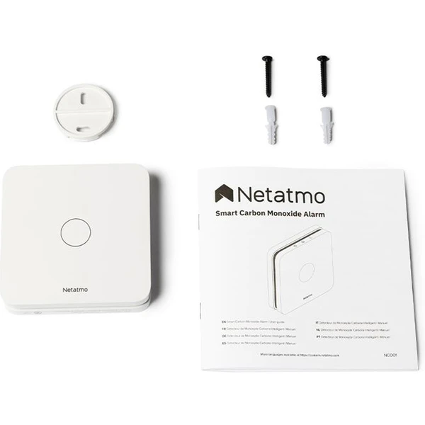Netatmo Smart Carbon Monoxide Alarm inteligentný detektor oxidu uhoľnatého  - Senzory - Obrázok eac1a7a8e19847bc9039389f28e37af8