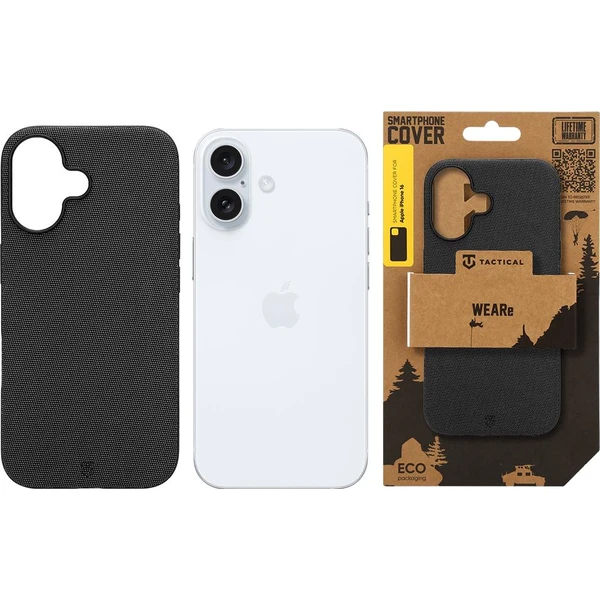 Tactical MagForce WEARe Kryt pre Apple iPhone 16 Black - Puzdra - Obrázok ead5e3beec9146ad928ba623aeec2c75