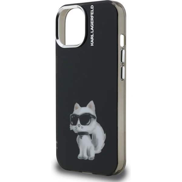 Karl Lagerfeld IML Aquarelle Chúpette kryt iPhone 15 čierny - Puzdra - Obrázok eaddfe3a8c8a4f79a2c6795c9f7add4d