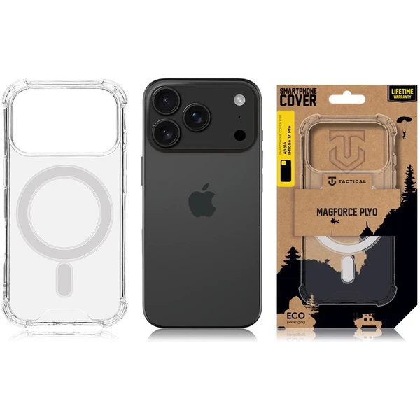 Tactical MagForce Plyo kryt Apple iPhone 17 Pro číry - Puzdra - Obrázok eadefc6a2025438ea443b9edabd65792