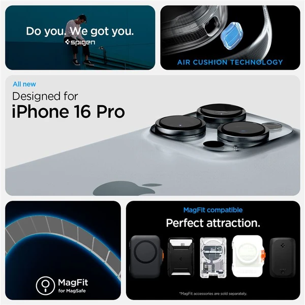 Spigen Ultra Hybrid T MagSafe kryt iPhone 16 Pre grafitový - Puzdra - Obrázok eaea4f68f8cd434d9670216ad59cf174