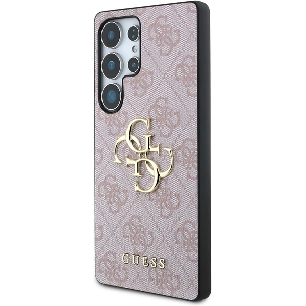 Guess PU 4G Metal Logo kryt Samsung Galaxy S25 Ultra ružový - Puzdra - Obrázok eafe9e4b323c4f50ae1aff6ca3a71103