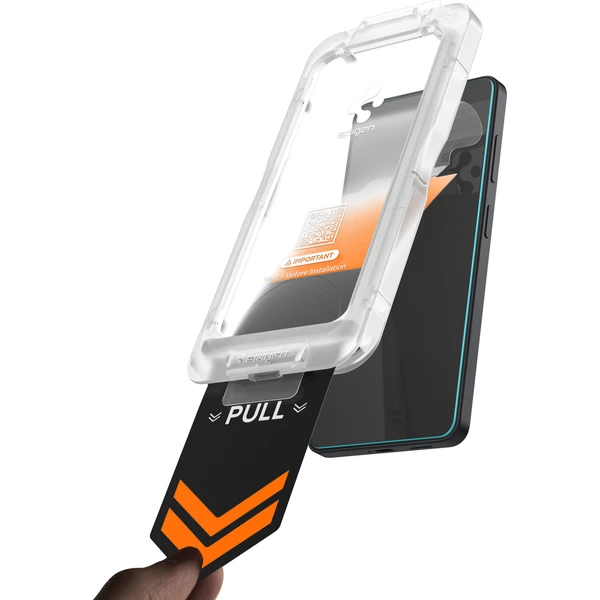 Spigen Glass tR EZ Fit Pro HD sklo Samsung Galaxy S26+ priehľadné (2 ks) - Ochranné fólie a sklo - Obrázok eb08707798534bbca4a9b881bb583c09