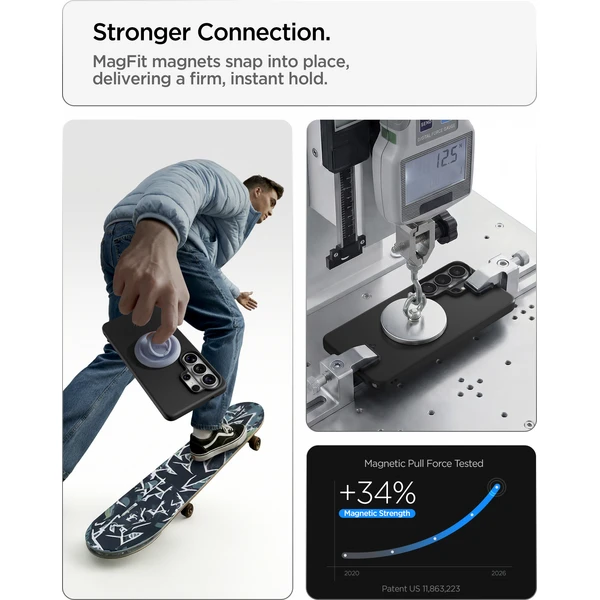 Spigen Thin Fit MagSafe kryt Samsung Galaxy S26 Ultra čierny - Puzdra - Obrázok eb1144d64ad44cb0ae2cdd5a0b735b32
