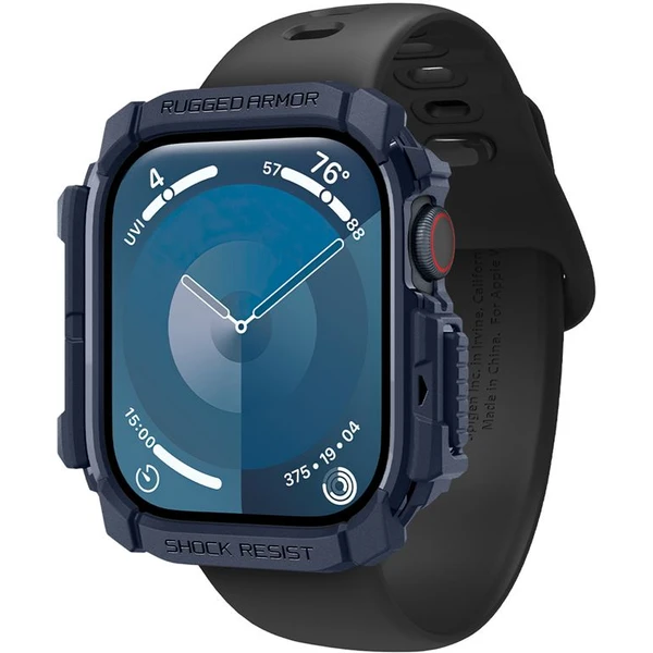 Spigen Rugged Armor kryt pre Apple Watch 10/11 (42mm) námorne modrý - Puzdra - Obrázok eb16018f03654aa387d1ddcefca4ff5e