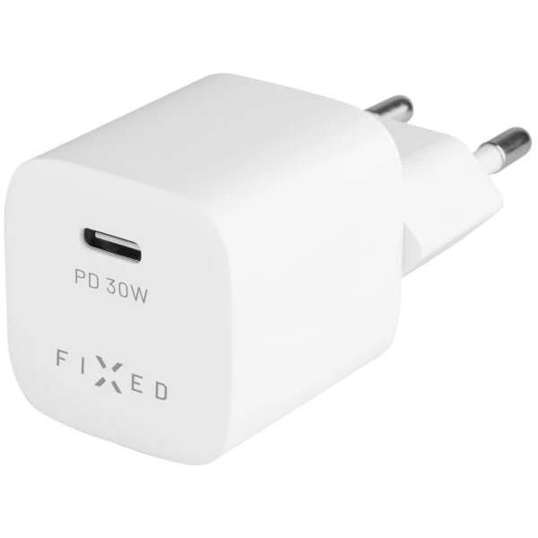 FIXED Mini set sieťovej nabíjačky s USB-C výstupom a USB-C/Lightning kábla, podpora PD, 1.2 meter, M - Nabíjačky - Obrázok eb16e31c45684bd89061628ee7fa97e0
