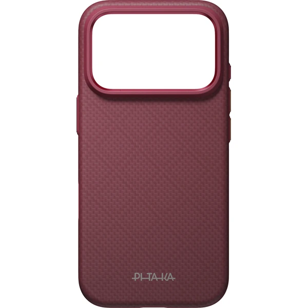 Pitaka Summa Case Argyle MagSafe kryt iPhone 18 Pro Burgundy - Puzdra - Obrázok eb3096b0ff9a4db1875237fd73fa6248