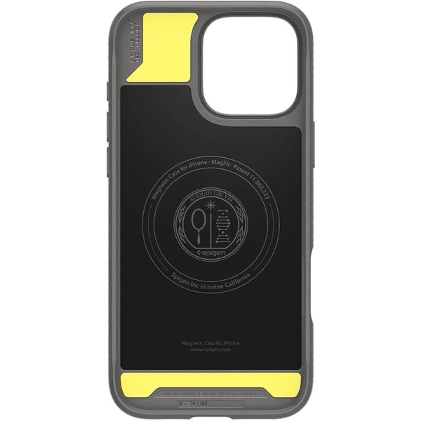 Spigen Rugged Armor MagSafe kryt iPhone 16 Pro gray - Puzdra - Obrázok eb31595bcacc4ceeba604e8ca0183390