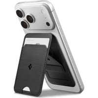 Spigen Slim Fold Stand MagSafe peňaženka čierna (1 karta) - Peňaženky