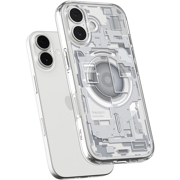 Spigen Ultra Hybrid MagSafe kryt iPhone 17 zero one white - Puzdra - Obrázok eb97407b4f3b420ca4c7a4f9d375b707
