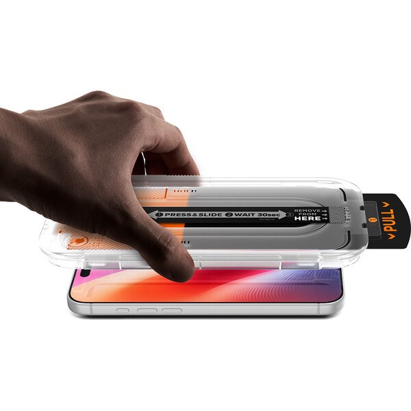Spigen Glass tR EZ Fit Pro HD 2 Pack tvrdené sklo iPhone 18 Pro/17 Pro/17/16 Pro - Ochranné fólie a sklo - Obrázok eb9bdda189164eef9ff9790a1d6322ba
