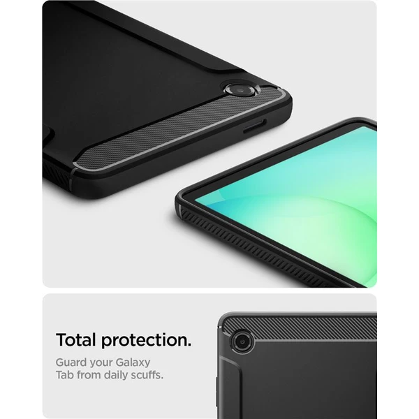 Spigen Rugged Armor puzdro Samsung Galaxy Tab A11 (2025) matne čierne - Puzdra - Obrázok ebca776b9ae447cb90224d671d5a5efb