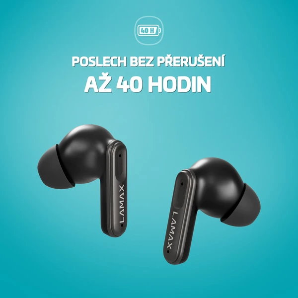 LAMAX SteelClips1 ANC bezdrôtové slúchadlá - Slúchadlá - Obrázok ebd8ceb9093745b0ba7ab5dc8226cbd7
