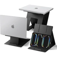 Spigen Slim Fold Laptop Stand & Standing Desk stojan čierny - Stojany