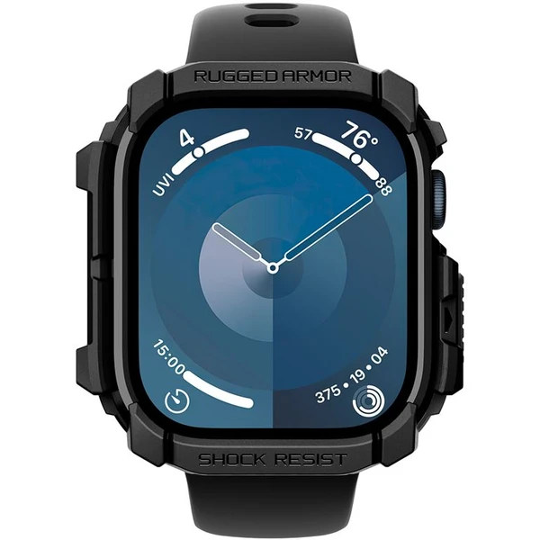 Spigen Rugged Armor kryt pre Apple Watch 10/11 (42mm) matne čierny - Puzdra - Obrázok ec0e7d59d65543559ebdcf7a2d6997b6