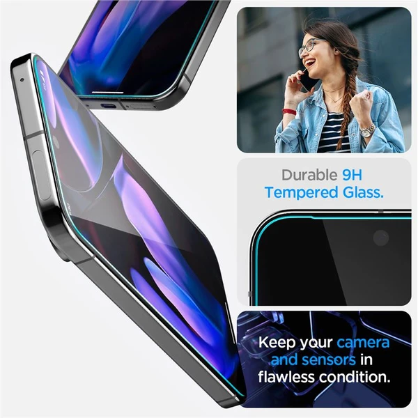 Spigen Glass tR EZ Fit 2 Pack tvrdené sklo Google Pixel 9 Pre XL číre - Ochranné fólie a sklo - Obrázok ec1ac4f97099491aa7e6d2593b13a084