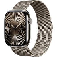 Apple Watch 49/46/45/44mm prírodný milánsky ťah M/L - Remienky