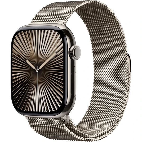 Apple Watch 49/46/45/44mm prírodný milánsky ťah M/L - Remienky - Hlavný obrázok
