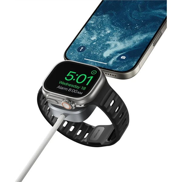 Nomad Universal Cable pre Apple Watch, USB-C 100W, 1.5m, biely - Nabíjačky - Obrázok ec743d0e50ed48d289019bef1a62b82c