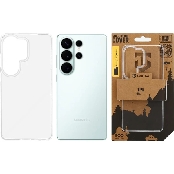 Taktický TPU kryt Samsung Galaxy S26 Ultra priehľadný - Puzdra - Obrázok ec99cb348c094cf997e55b4d29ac7936