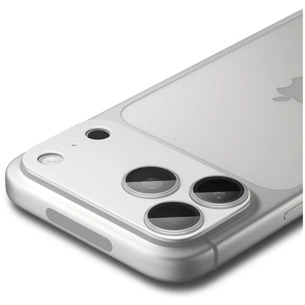 Spigen Glass TR EZ Fit Optik Pro XL sklo na fotoaparát iPhone 17 Pro Max strieborné - Ochranné fólie a sklo - Obrázok ecd6207b81354cfea97f91cf81891344