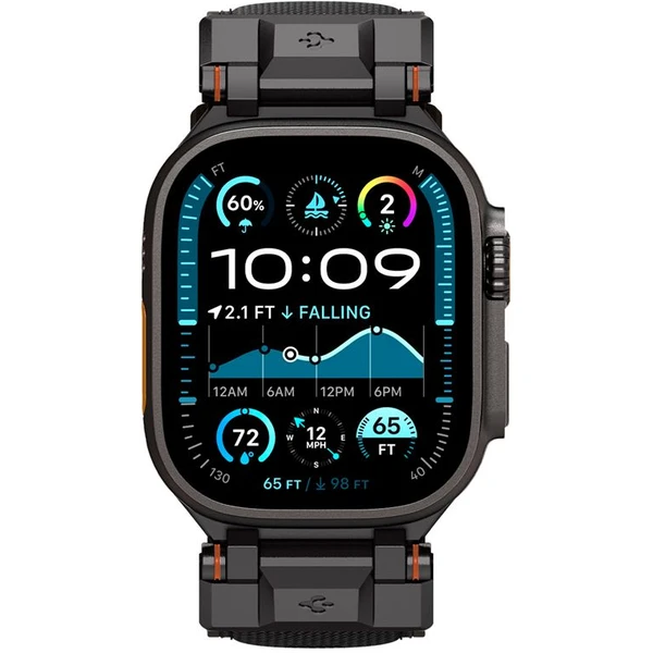 Spigen DuraPro Armor remienok Apple Watch Ultra 49/46/45/44/42mm čierny - Remienky - Obrázok eceab880b4284aaf848f77517c0dc043