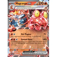 Magcargo ex (TWM 029) - Twilight Masquerade [Holo] - Kusové karty