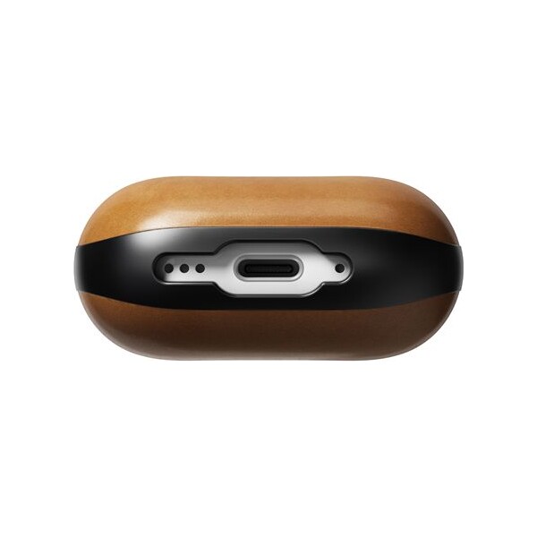 Nomad Modern Leather púzdro Apple Airpods 4 hnedé - Puzdra - Obrázok ed1dc285a14341108b5c7ff9a6c6575f