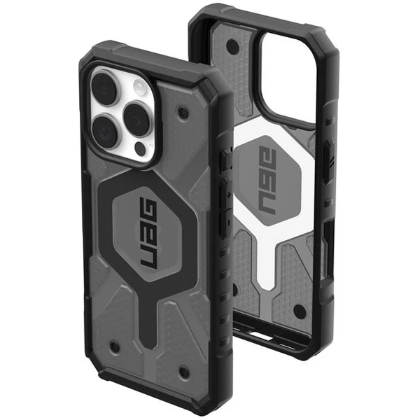 UAG Pathfinder Clear Magsafe kryt iPhone 16 Pro dymový - Puzdra - Obrázok ed4717c62d23443ba62e1928f40a9ad6