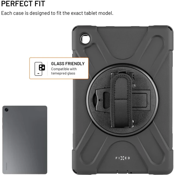 FIXED Rugged Tab Case odolné púzdro so stojanom Samsung Galaxy Tab A11+ čierne - Puzdra - Obrázok ed5a49aa59f24aeabc3e8d3cd2c9949d