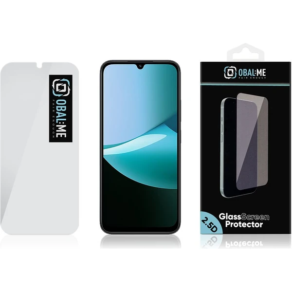 OBAL:ME 2.5D Tvrdené Sklo pre Xiaomi Redmi 15C 4G číre - Ochranné fólie a sklo - Obrázok ed5d2677fb3d40b5b7d6c6f5aaca2200