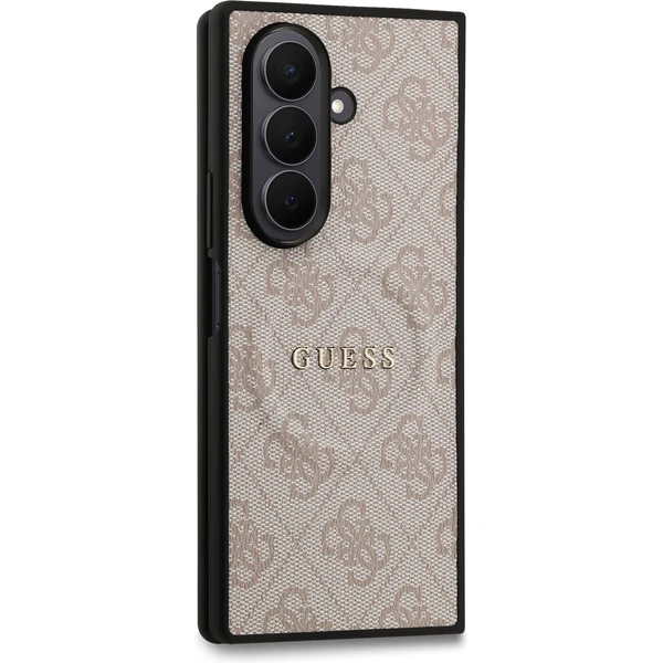 Guess PU Leather 4G Colored Ring Magnetic kryt Samsung Galaxy Z Fold 7 ružový - Puzdra - Obrázok ed6597ecf0d74634ada0f5148cf73761