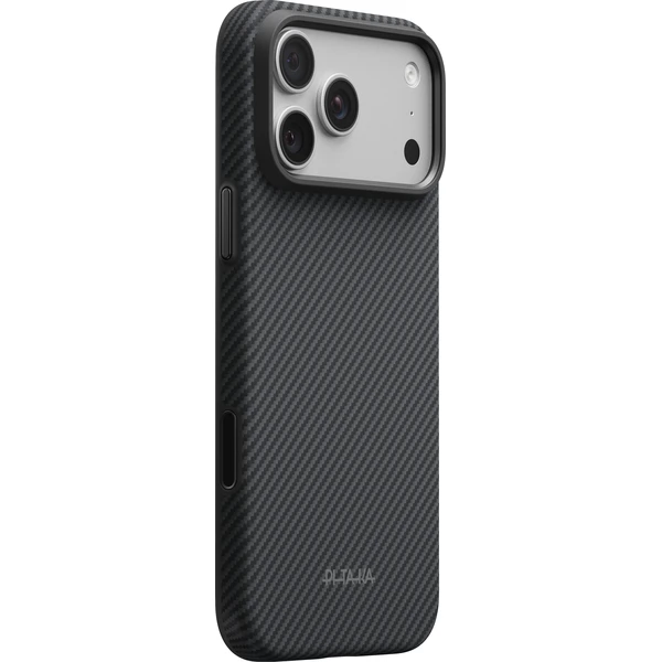 Pitaka Summa Case MagSafe kryt iPhone 18 Pro Max Black/Grey Twill - Puzdra - Hlavný obrázok