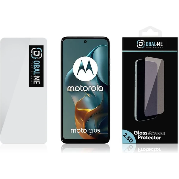 OBAL:ME 2.5D tvrdené sklo Motorola G05/E15 číre - Ochranné fólie a sklo - Obrázok ed737e075478485d92ec606f2542096e
