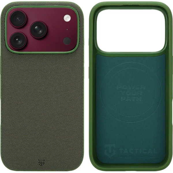 Tactical MagForce WEARe Kryt pre Apple iPhone 17 Pro/18 Pro Forest Green - Puzdra - Obrázok ed78cd8bfbd947bda5651f6d79b2a289