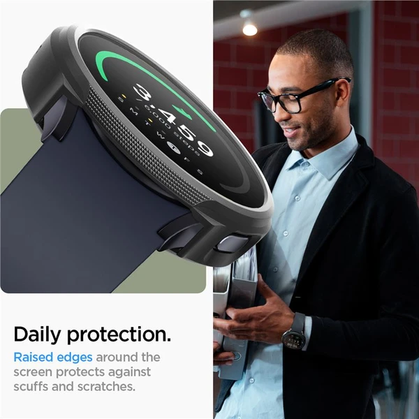 Spigen Liquid Air púzdro Samsung Galaxy Watch7 (40mm) matne čierne - Puzdra - Obrázok ed7a36f4f6d540ee9233574ff2f0cc1f