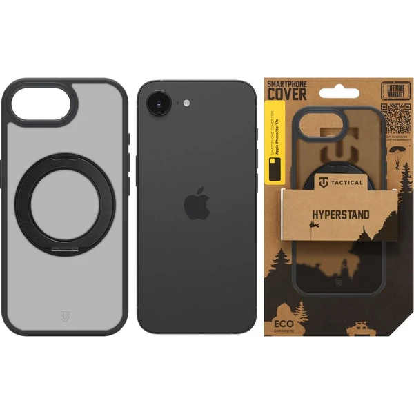 Tactical MagForce Hyperstand kryt Apple iPhone 16e/17e Asphalt - Puzdra - Obrázok ed7d5656aed94292aec38a555f57ac24