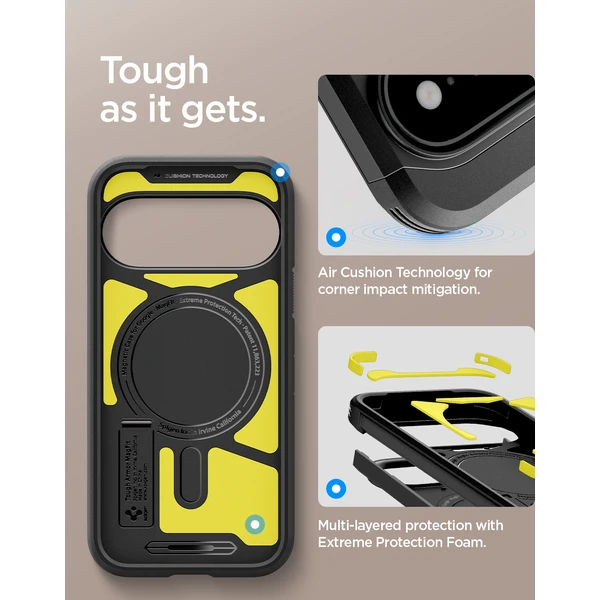 Spigen Tough Armor MagSafe, čierne - Google Pixel 11 Pro - Puzdra - Obrázok ed9c35e5a1b04dab974a45c19dc48f11