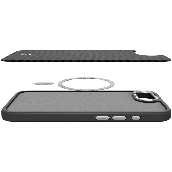 Spigen Enzo Aramid MagSafe kryt iPhone 17e/16e matne čierny - Puzdra - Obrázok edd1d77de7a14c328604c5ebf5ad156f