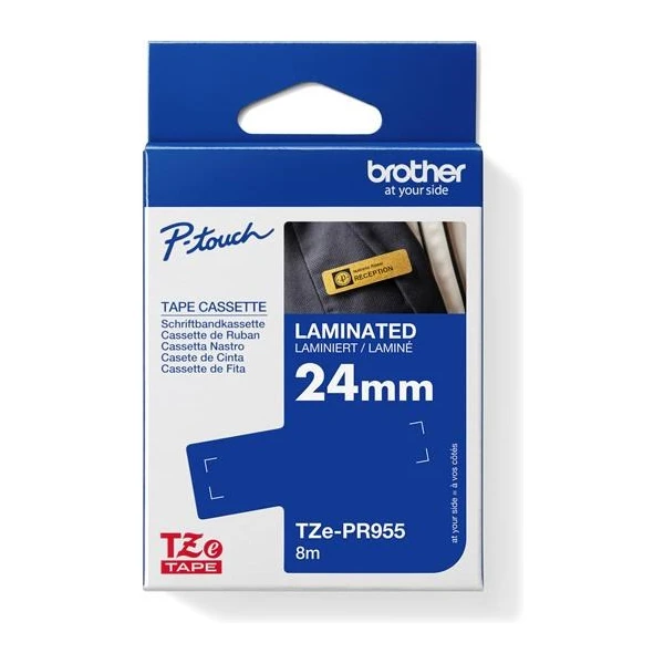 Brother TZe-PR955 páska biela na striebornom 24 mm - Pásky pre štítkovače - Obrázok edd7e027529549b7b5763d83aed5c434