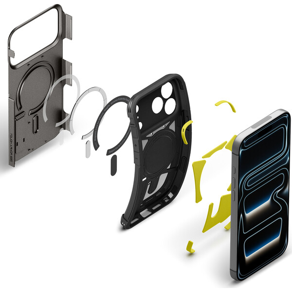 Spigen Tough Armor T MagSafe kryt iPhone 18 Pro/17 Pro gunmetal - Puzdra - Obrázok ee02c3b3db5c401b839669c9436826e4