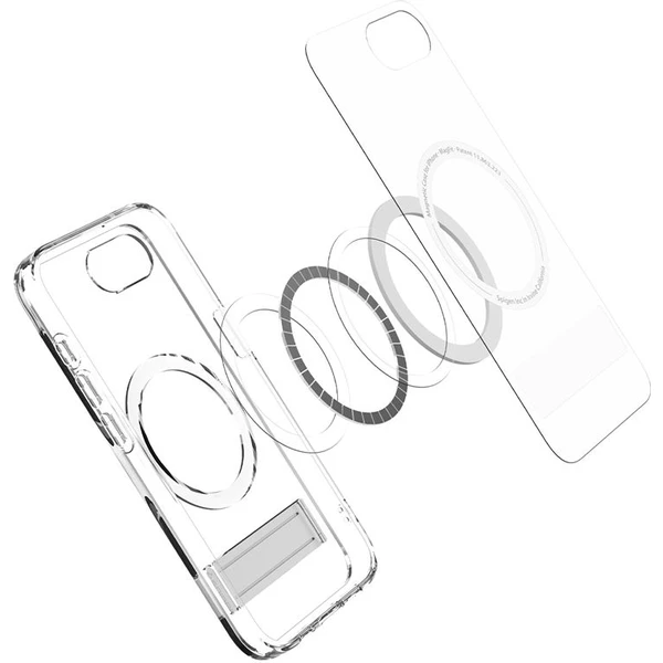 Spigen Ultra Hybrid S MagSafe kryt iPhone 17e/16e biely - Puzdra - Obrázok ee1c50e9811d4a7390272659bdbbaa5b