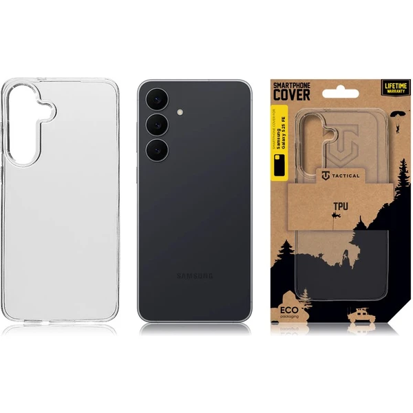 Tactical TPU kryt Samsung Galaxy S25 FE číry - Puzdra - Obrázok ee5a929429f74fc3a322d3d94a582d46