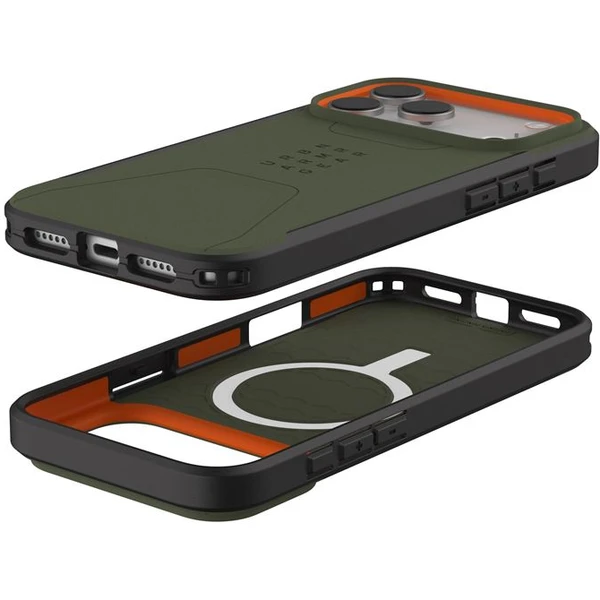 UAG Civilian Magsafe kryt iPhone 17 Pro Max zelený/oranžový - Puzdra - Obrázok ee722d7551f24bcbacbd76fcb7717201