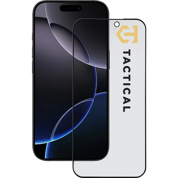 Tactical Glass Shield Privacy Stealth 5D sklo Apple iPhone 17 Pro Max čierne - Ochranné fólie a sklo - Obrázok ee8b5fa07a504f968be71264ff351dc2