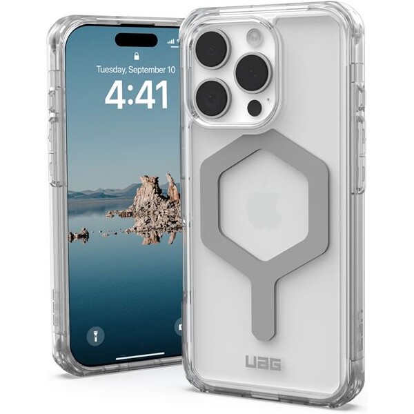 E-shop UAG Plyo Magsafe kryt iPhone 16 Pro biely/strieborný