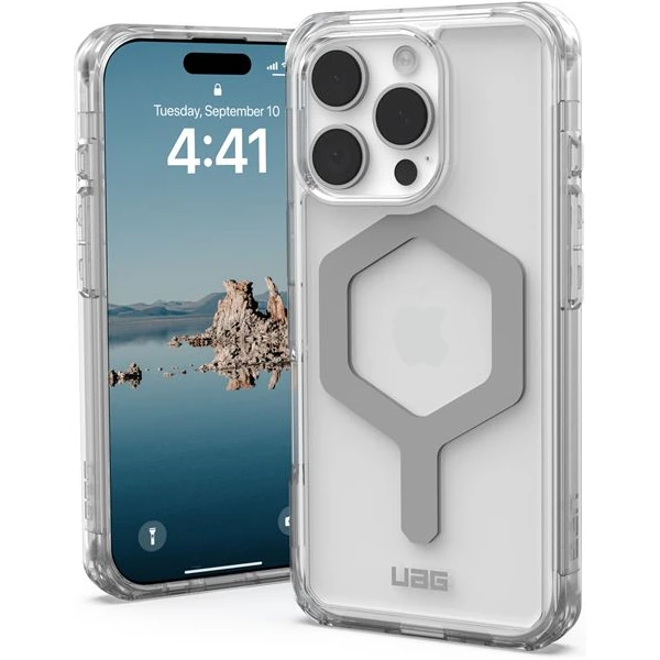 UAG Plyo Magsafe kryt iPhone 16 Pro biely/strieborný - Puzdra - Hlavný obrázok