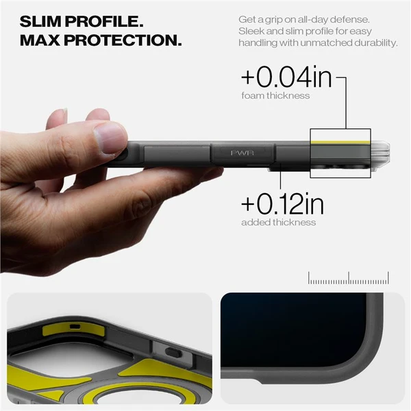 Spigen Tough Armor T MagSafe kryt iPhone 16 Pre Max čierny - Puzdra - Obrázok eea9268c8299431aa58490c64a0e8c4e