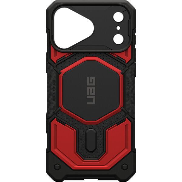 UAG Monarch Pro MagSafe kryt iPhone 18 Pro Max/17 Pro Max čierny/červený - Puzdra - Obrázok eebc7ff33de349d694becdbb1b719c11