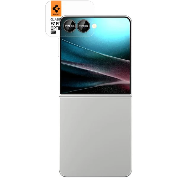 Spigen Glass TR EZ Fit Optik Pre HD sklo Samsung Galaxy Z Flip7 čierne (2 ks) - Ochranné fólie a sklo - Obrázok eee8a7d07c5548b3ab0e3754cfeafce6